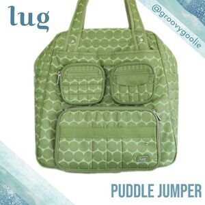 Lug Green Puddle Jumper Tote